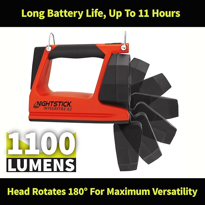 Nightstick XPR-5582RX INTEGRITAS™ Intrinsically Safe Lanterns, Red