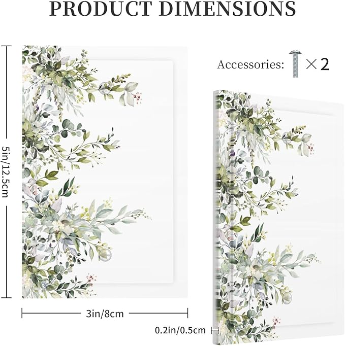 Decorative Light Switch Plate Covers Rustic Eucalyptus Leaves Green Leaf 1 Gang No Device Single Blank Outlet Covers Wall Plate Light Switch Cover Plate for Bedroom Home Decor