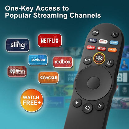 Universal Remote Control for Vizio Smart TV XRT270 XRT260 XRT140 XRT136 FHD 4K QLED UHD Smartcast Quantum Pro D/E/PX/P/M/V Series TV Remotes Replacement