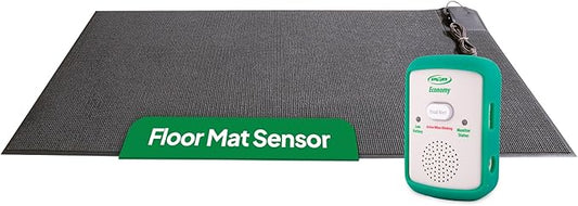 Floor Mat Exit Alarm for Seniors Fall Prevention & Anti-Wandering - Economy System