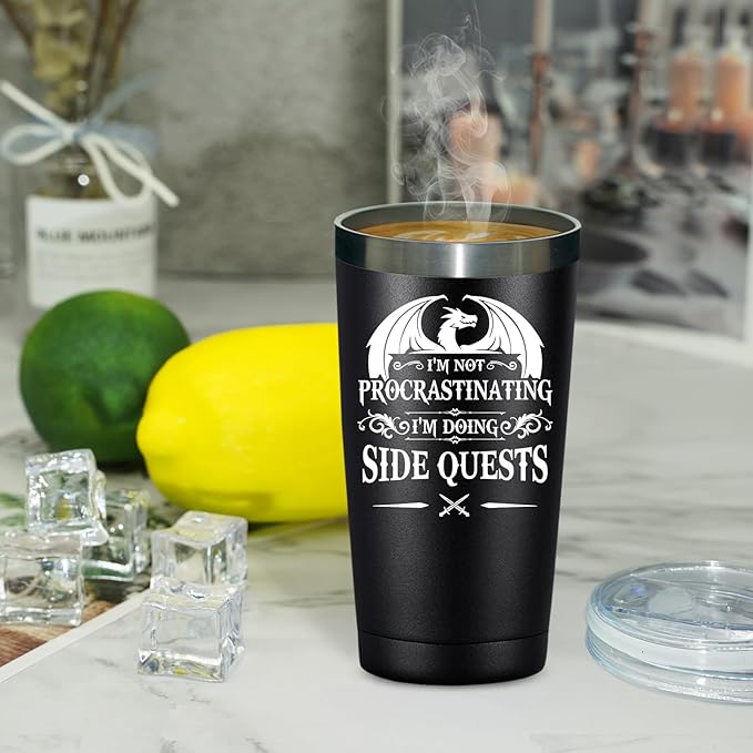 Fufandi Gamer Gifts, Gaming Mug - Dnd Gift for Men, Dnd Mug - Christmas Birthday Gift for Men, Boyfriend, Brother, Son