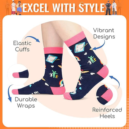 HAPPYPOP Gifts for Mechanic Personal Trainer - Photography Bus Driver Engineer Socks