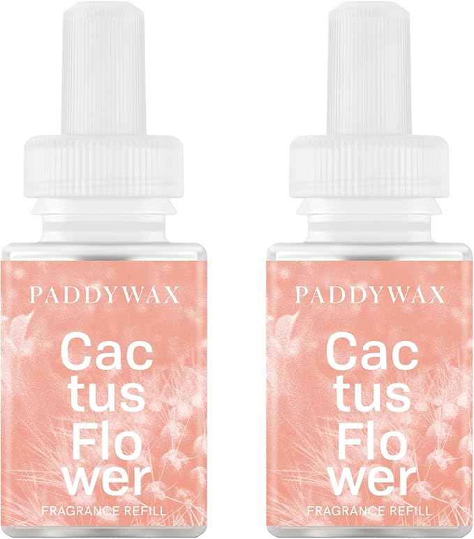 Pura & Pure Placid Home Scent Refill - Smart Home Air Diffuser - Up to 120-Hours of Luxury Fragrance per Refill - Spring & Summer Fragrance - 2 Pack, Cactus Flower