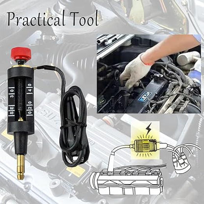 Spark Plug Tester Adjustable Car Ignition System Coil Tester Coil on Plug Spark Circuit Tester Automotive Diagnostic Tester Tool