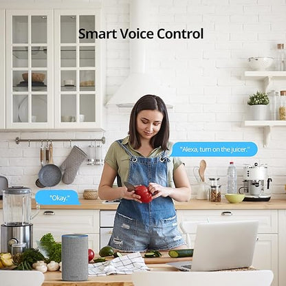 SONOFF S40 Smart Plug with Energy Monitoring, 15A Smart Outlet ETL Certified, Compatible with Alexa & Google Home, IFTTT Supporting, No Hub Required, 2.4Ghz WiFi Only
