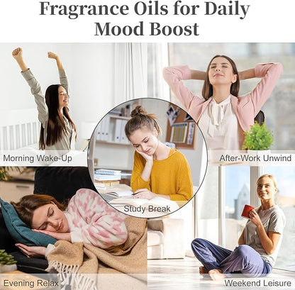 MAYJAM 100ML/3.38FL.OZ Black Orchid Fragrance Oils with Glass Dropper, Essential Oils for Diffusers for Home, Long Lasting Scented Oils for Diffusers Soap Candle Making
