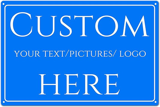 Custom Sign, Custom Delivery Sign，Reflective, Customize for Office, Business, Workplace, office, Home. double-sided(14 * 10Inch)