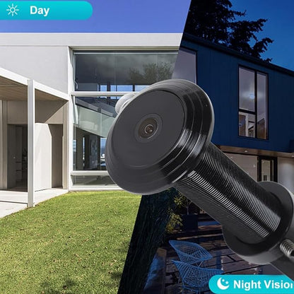 VBESTLIFE Door Viewer Peephole Camera, 220° Wide Angle Lens, Control for Tuya App, Night Vision, for Between 15mm to 30mm in Width Peephole (128GB), VBESTLIFE0ms2gkwh56-13