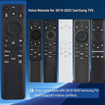 [2025 Model] VG-TM2560EN for Samsung Smart TV Remote:AI Smart Voice Control for All 2019 to 2025 Samsung,Replacement for The Frame TV/Crystal UHD/QLED/NEO QLED/Curved 4K 8K Televions
