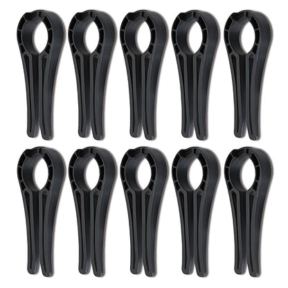 10 Pcs Gas Stove Knob Safety Locks - Household Protection Locks for Gas and Electric Stoves, Heat Resistant Knob Guards with Gap-fit Design, Universal Fit for Knob Gaps Over 0.27 Inches, Black