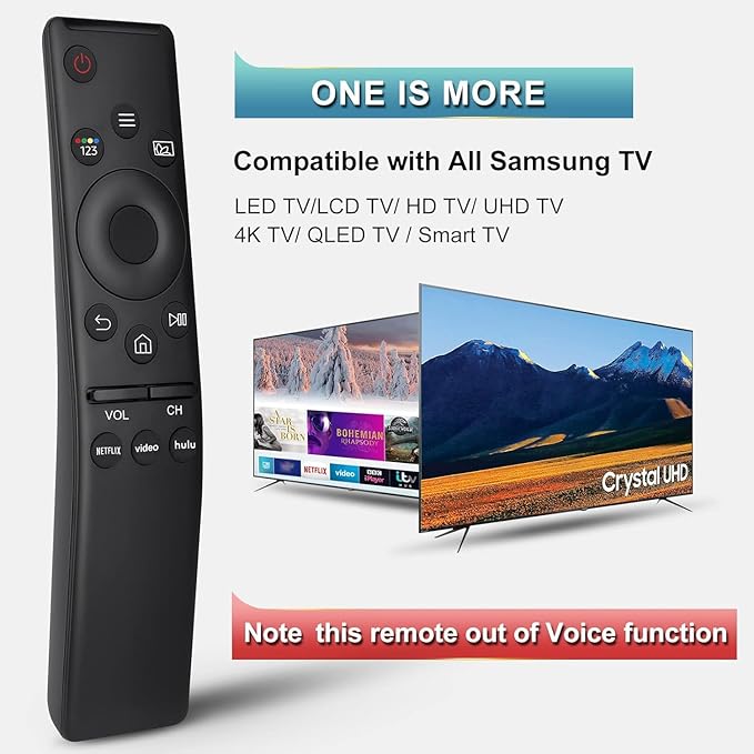 Universal Replacement for Samsung-Smart-TV-Remote, New Upgrade Infrared for Samsung Remote Control, with Shortcut Buttons