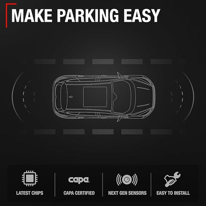 T1A Car Parking Sensors - Compatible with 2017-2019 Ford Escape - Front or Rear Bumper Parking Aid Sensor, Backup Reverse Parking Assist Kit - OEM EM2Z15K859C, 684-106, FO1078101