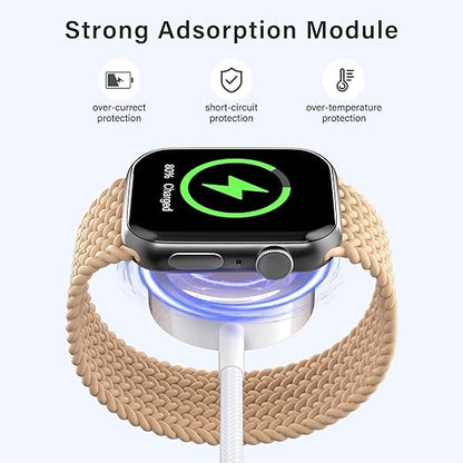 Travel Essentials,3 in 2 USB C Cable for Apple Watch Charger ，Multi Charging Cable Cord,Vacation Camping RV Essentials,Portable Designed for iWatch Series 11-2/Ultra/SE &iPhone 17-12-4FT(2Pack 4FT)