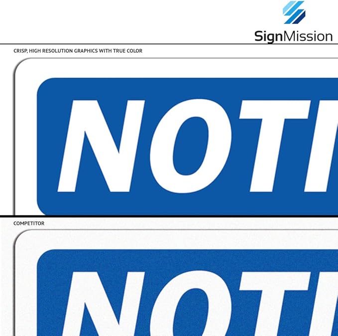 OSHA Notice Sign - Notice Only Authorized Persons to Enter This Area | Vinyl Label Decal | Protect Your Business, Construction Site | Made in The USA