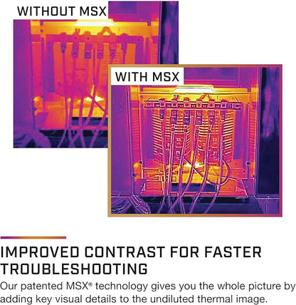FLIR MR277 Moisture Meter, MSX IR Camera & Hygrometer for Building Inspection