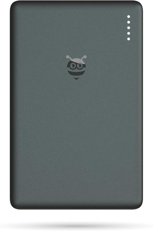 Pebblebee Card Universal (2024) - Rechargeable Slim Item Tracker | Alternative to Air Tag & Android Trackers | 18-Month Battery Life | Works with Both Android & iOS Find My Apps | LED & Sound Alerts