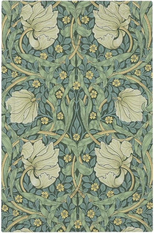 Light Switch Cover Plate Vintage Floral Plant Sage Green William Morris 1 Gang No Device Blank Electrical Wall Plates Faceplate Decorative Switch Plate for Bedroom Home Decor