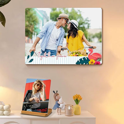 Custom Style Custom Metal Photo Prints,Customize Your own Picture Frame,Personalized Metal Picture Gift for Family and Lovers