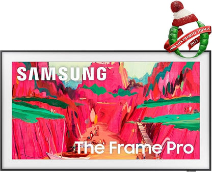 Samsung 85-Inch Class The Frame Pro LS03FW 4K Neo QLED Mini LED Smart TV (2025 Model) Slim Fit Wall Mount Modern Frame Design with Wireless One Connect, NQ4 AI Gen3 Processor, Art Mode, Alexa Built-in