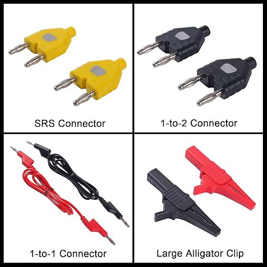 105 Piece Automotive Circuit Test Lead Kit, Multimeter Test Lead Kit, Including Upgraded Puncture Probes、Meter Hanging Kit Etc., Applicable to Automotive Electronic Circuit Fault Diagnosis