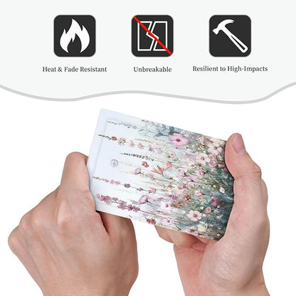 Pink Floral Watercolor Botanical Wildflowers Light Switch Cover Plate 1 Gang No Device Blank Electrical Wall Plates Faceplate Decorative Switch Plate For Bed Room Living Room Decor