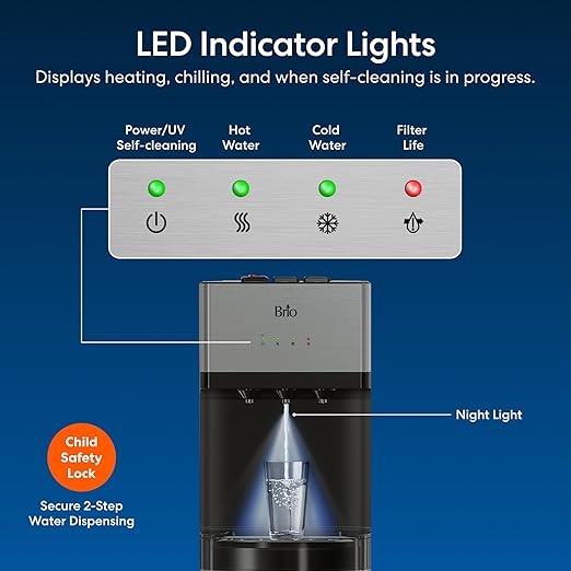 Brio 500 Series Bottle-Less Water Cooler Water Dispenser