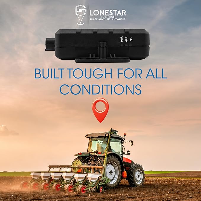 LoneStar Tracking GPS Tracker: Titan LTE 4G/5G, Hidden GPS Tracking Devices for Cars, Trucks, Fleet, Motorcycles, Assets, Anti-Theft Vehicle Security, Real-Time Location (Low Cost Subscription Plan)