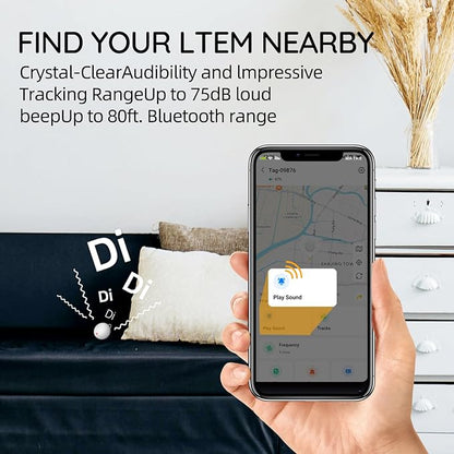 No Subscription LNCOON Mini GPS Tracker for Vehicles, Car Tracker No Monthly Fee Tracker Device Hidden with APP, for iOS Android Track Playback | 5-Minute Positioning Frequency, for Cars Kids Dogs