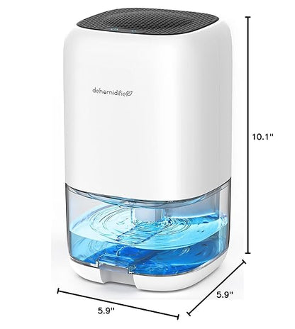 Dehumidifier,TABYIK 35 OZ Small Dehumidifiers for Room for Home, Quiet with Auto Shut Off, Dehumidifiers for Bedroom (280 sq. ft), Bathroom, RV, Closet