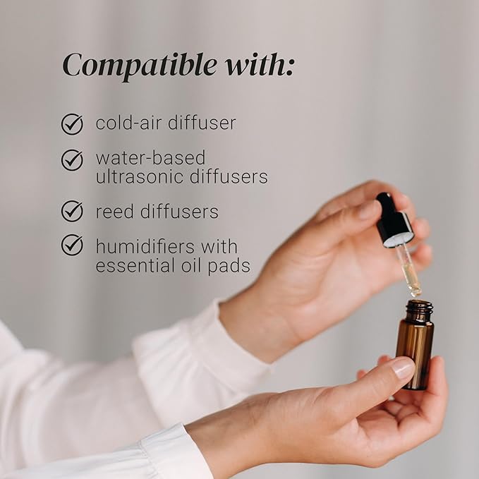 White Tea Essential Oils for Diffusers for Home, Nature-derived White Tea Diffuser Oil, Long-Lasting & Family-Friendly Diffuser Oils Scents, IFRA Certified, Cold Air & Ultrasonic - 16 0z