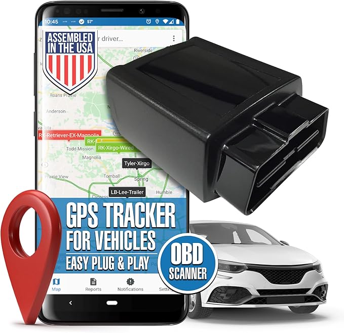 Plug & Play Small Hidden Car GPS Tracker Device - Discovery LTE OBD-2, Anti-Theft Car Security for Vehicles, Real Time Car GPS Auto Location Tracking (Subscription Required) by LoneStar Tracking