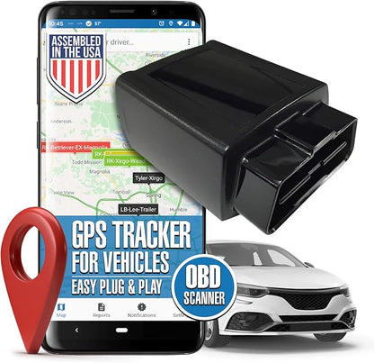 Plug & Play Small Hidden Car GPS Tracker Device - Discovery LTE OBD-2, Anti-Theft Car Security for Vehicles, Real Time Car GPS Auto Location Tracking (Subscription Required) by LoneStar Tracking