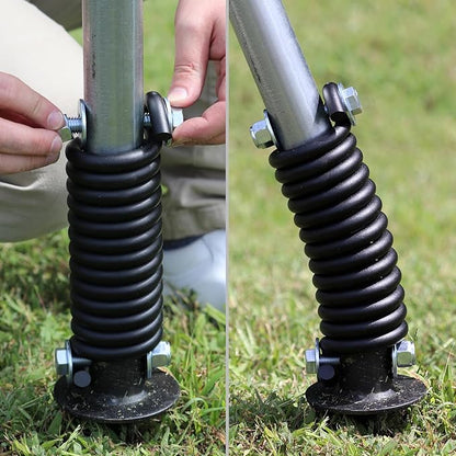SmartSign 8 feet FlexPost Signpost for Natural Ground - Flexible Sign Post with Heavy-duty Spring, Made in USA