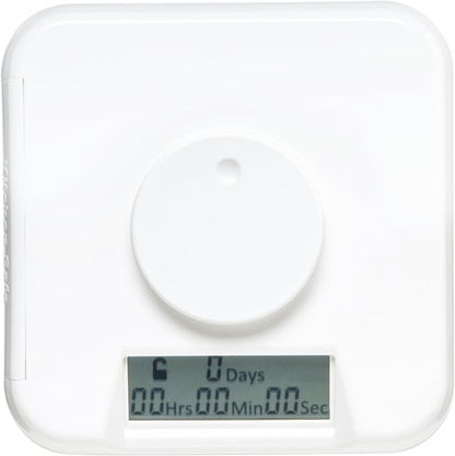 Kitchen Safe kSafe Time Locking Container, Medication Lock Box, Break Bad Habits - Quit Smoking, Snacking, Drinking & Gaming Addiction, Phone Jail, Family Time (Medium, White Lid + 5.5” Clear Base)