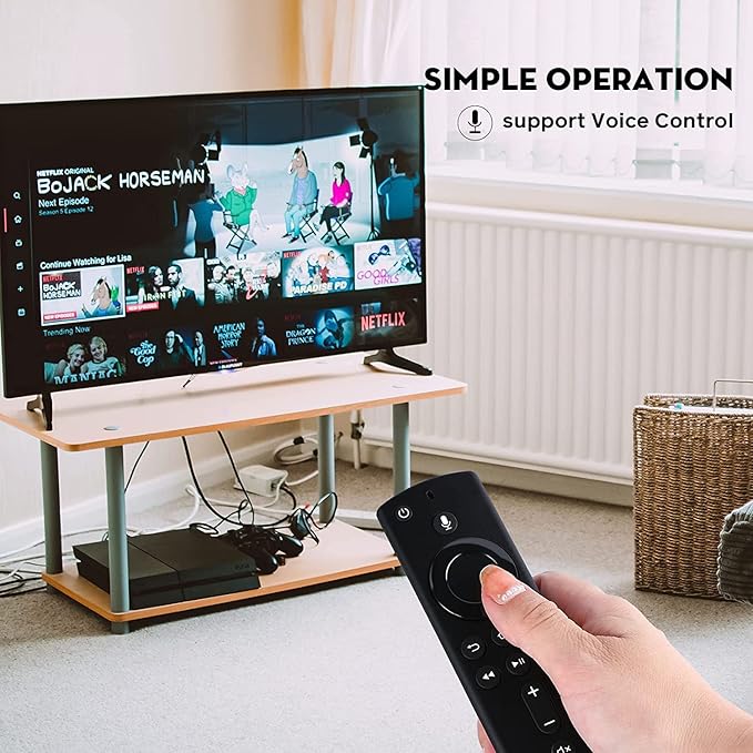 Replacement Voice Remote Compatible for Fire Streaming Devices TV Stick, Cube, Insignia, Toshiba Smart TVs