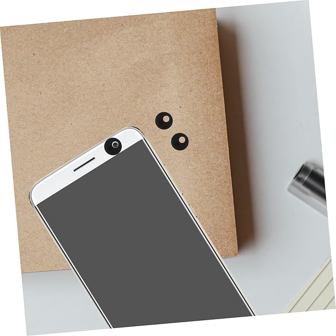 Angoily 6pcs Keep Your Phone Camera Lens Covers for Phone Webcam and Security Camera Material