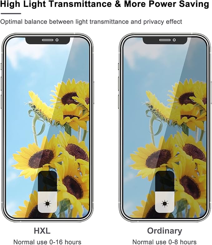 PEHAEL 2+2Pack for iPhone 12 Pro Max Privacy Screen Protector with Camera Lens Protector Full Coverage Anti-Spy Tempered Glass Film 9H Hardness Bubble Free [6.7 inch]