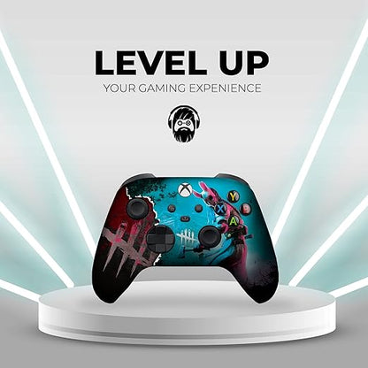 DreamController Dead By Daylighht Custom X-box Controller Wireless compatible with X-box One/Series X/S Proudly Customized in USA with Permanent HYDRO-DIP Printing(NOT JUST A SKIN) (MODDED)