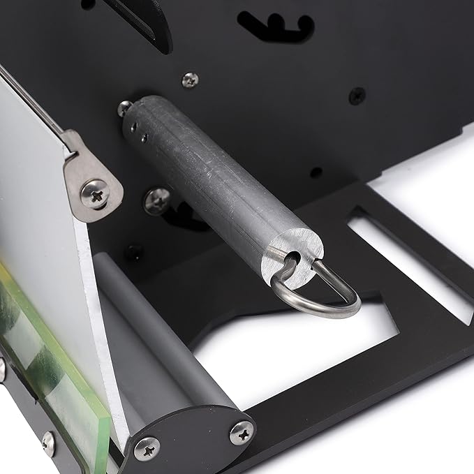 U.S. Solid Automatic Label Dispenser for Long Rolls and Fanfold Labels - Translucent and Opaque - Adjustable Speed - Core Sizes 1", 1.5", 3" - Width 0.2-4.7 in - Max. Roll 11 in