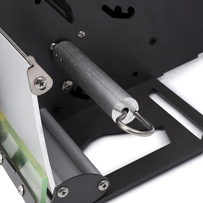 U.S. Solid Automatic Label Dispenser for Long Rolls and Fanfold Labels - Translucent and Opaque - Adjustable Speed - Core Sizes 1", 1.5", 3" - Width 0.2-4.7 in - Max. Roll 11 in