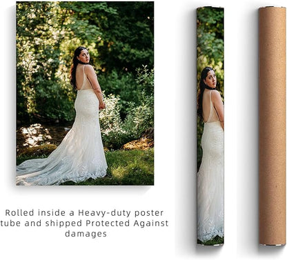YXIMOX Cherishcanvas Custom Canvas Prints with Your Photos, Personalized Wall Art, Home Decor,Custom Canvas Print, Made in USA(40"x60", Unframed)