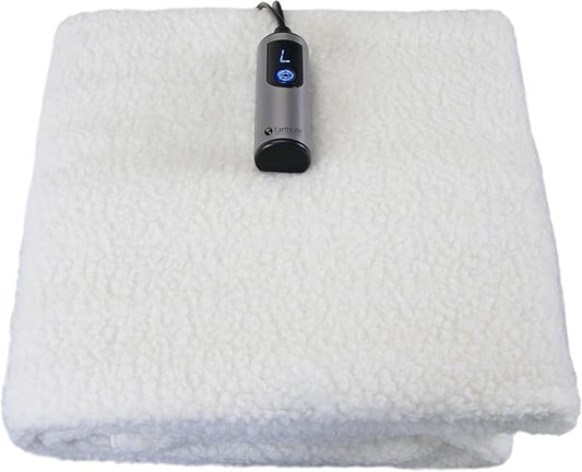 EARTHLITE Massage Table Warmer & Fleece Pad (2in1), ETL Certified, 3 Heat Settings, 13ft Cord/Heating Pad / 1 Year Replacement Guarantee