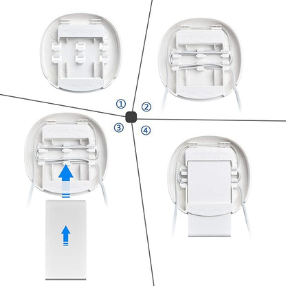Wall Mount Bracket for Deco S4, S7, M4, P9, W2400 Mesh WiFi System（3 Pack