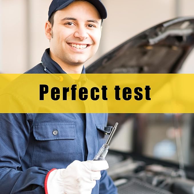 Inline Spark Plug Tester Engine Straight Boot Ignition Tester Light Lawnmower Checker Armature Diagnostic Detector for Automotive Car Internal External Engine(3 Pieces)