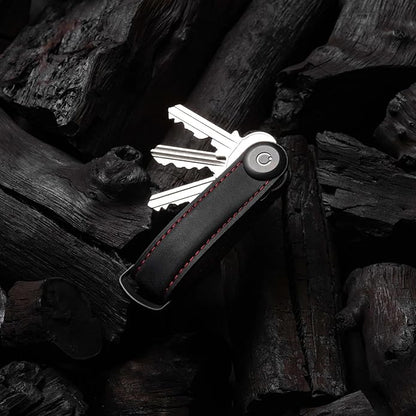 Orbitkey Crazy Horse Leather Key Organizer | Quiet Profile | Holds up to 7 Keys
