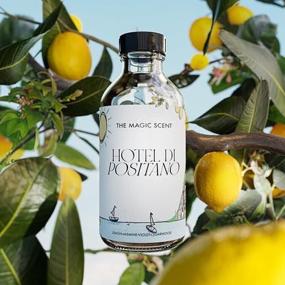 The Magic Scent Hotel Di Positano Hotel Scent Diffuser Oil - Cold-Air & Ultrasonic Fragrance Oil for Diffuser Inspired by Amalfi Coast, Italy - Essential Oils for Diffusers Aromatherapy (500 ml)