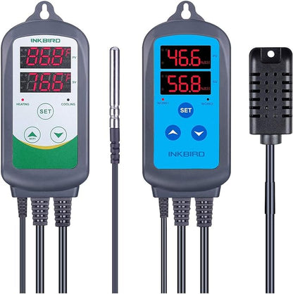 Inkbird ITC-308 Temperature Controller with IHC-200 Humidity Controller