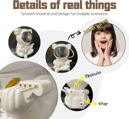 Galaxy Projector, Star Projector Tiktok Astronaut Nebula Night Lights Projectors, Remote Control Timing and 360°Rotation Magnetic Head, Starry Lights for Bedroom Gaming Room Decor