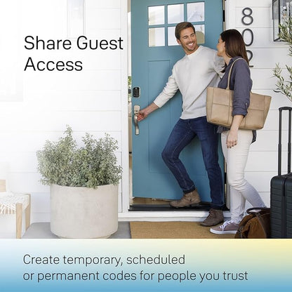 Yale Assure Lock 2 with Wi-Fi – Oil Rubbed Bronze Smart Lock for Front Door with Keypad, App Control, Backup Key, and Deadbolt – Secure Keyless Entry Door Lock, YRD450-WF1-0BP
