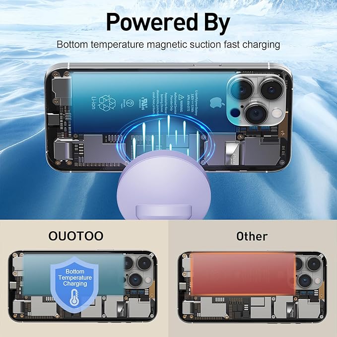 2025 3 in 1Charging Station Compatible with Mag-safe Charger Wireless Charger Stand for iPhoneAir17 16 15 14 13 12Series Wireless Charging Station for AirPods Wireless Charging Stand for iWatch Series